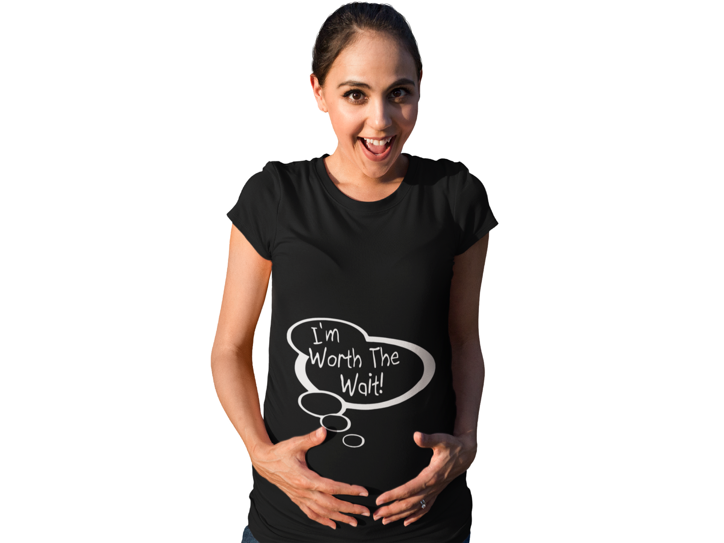 "I'm Worth the Wait!" Baby Thought T-shirts