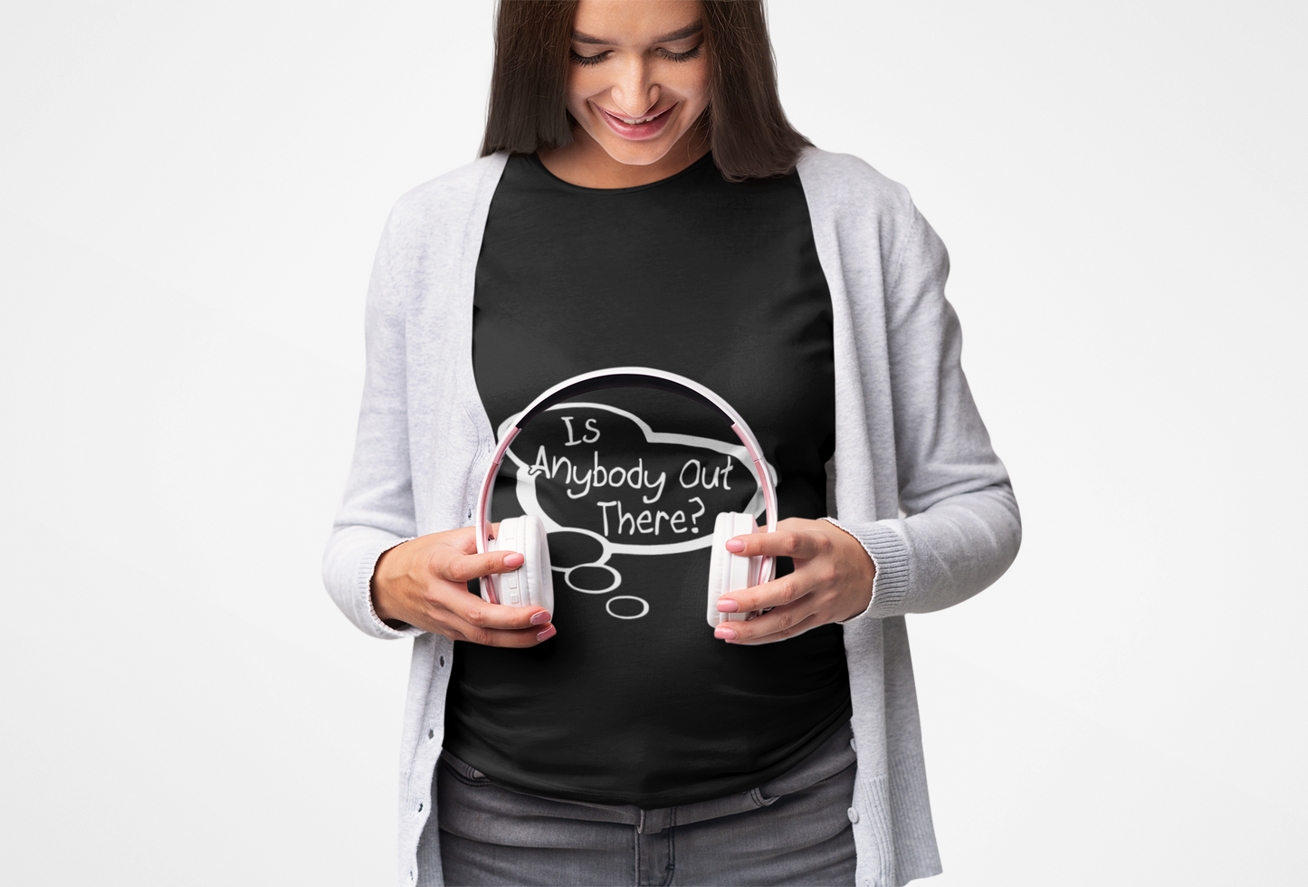 "Is Anybody Out There?" Baby Thought T-shirts