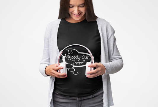 "Is Anybody Out There?" Baby Thought T-shirts