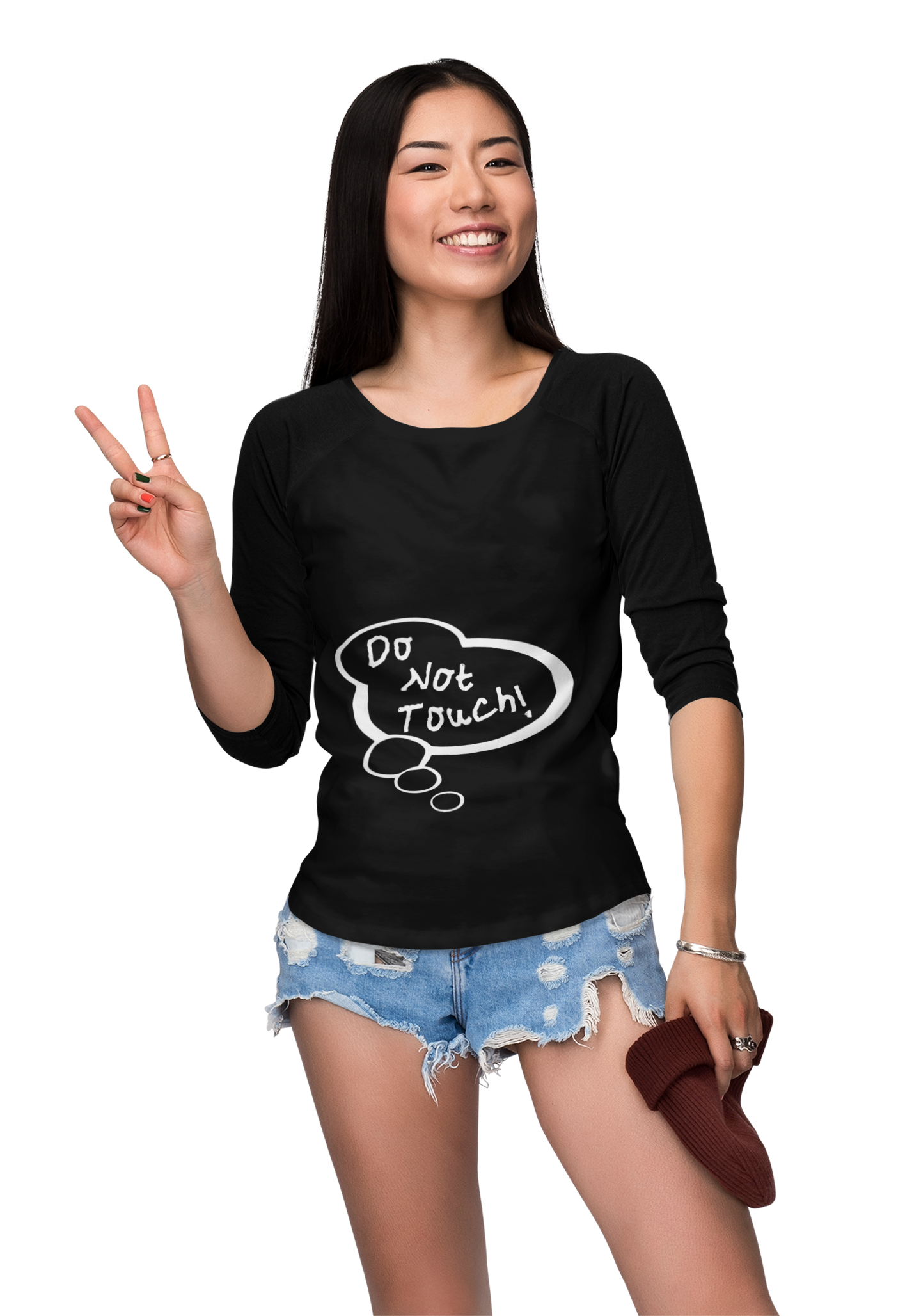"Do Not Touch!" Baby Thought T-shirts