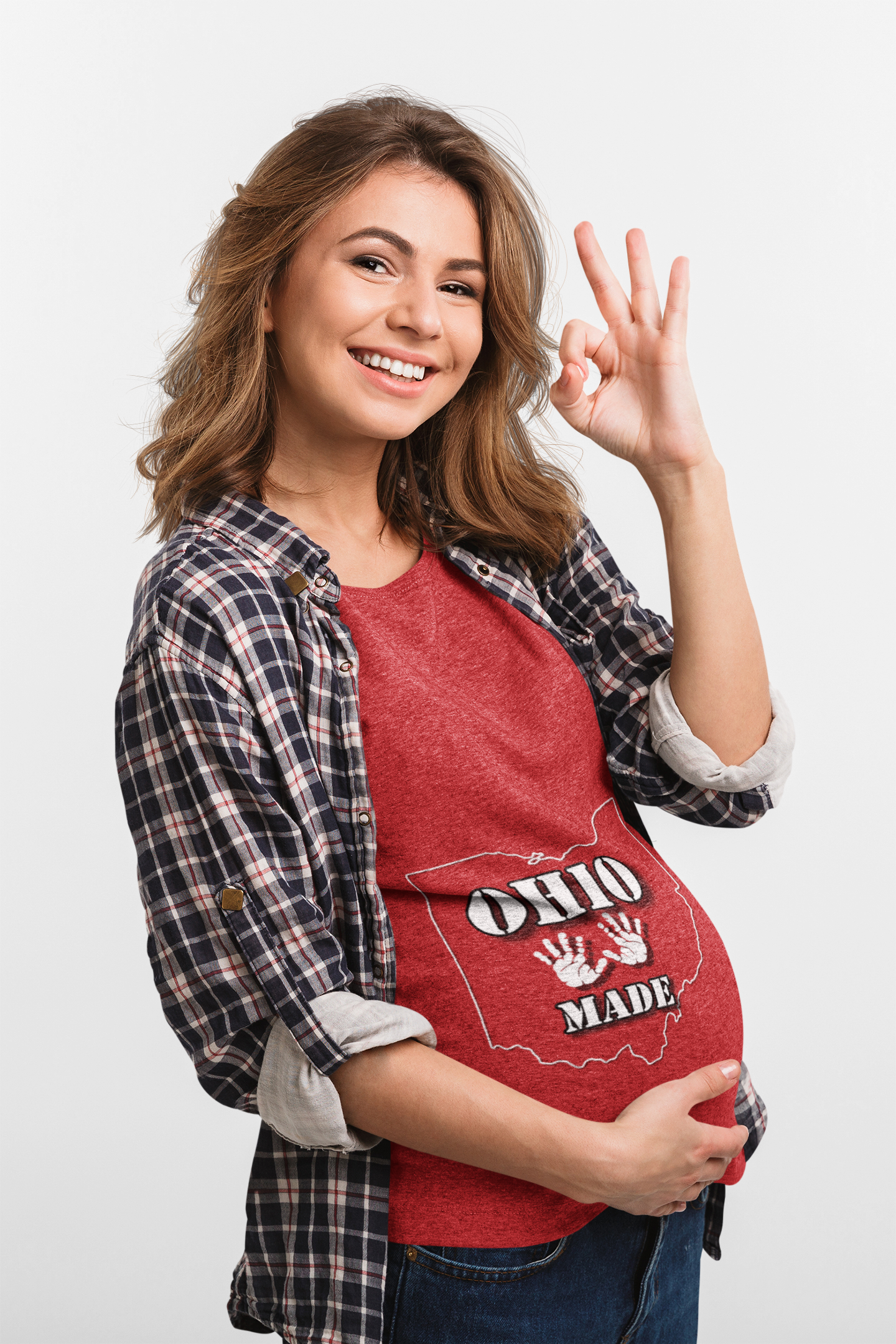Ohio Made Pregnancy T-shirt